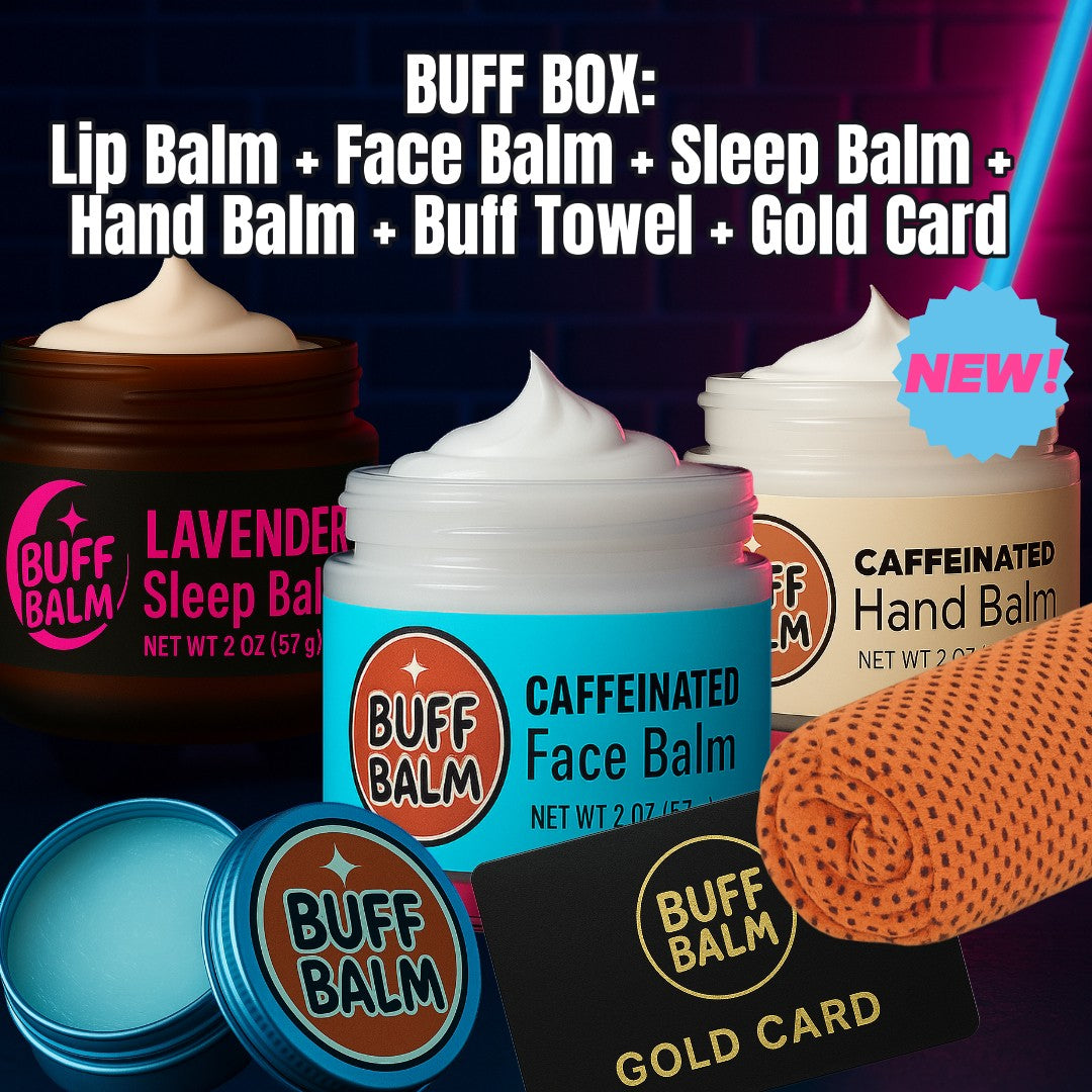 BUFF BOX – Premium Buff Balm Bundle for Athletes